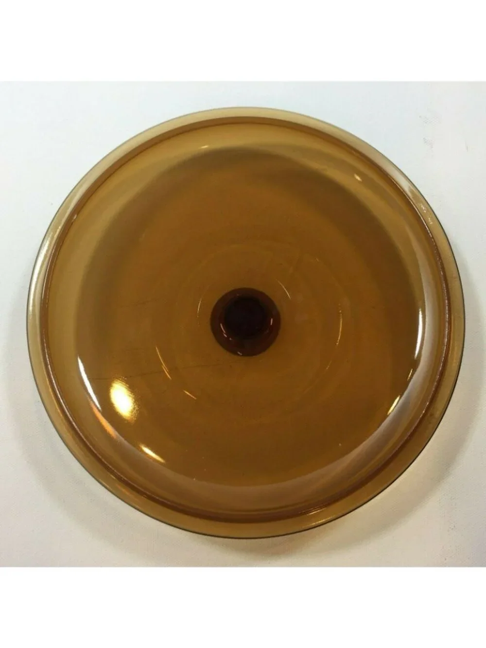 Amber Glass Pot Lid With Knob Handle 8-Inch Diameter For Cookware Replacement